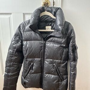 SAM Charcoal Quilted Jacket